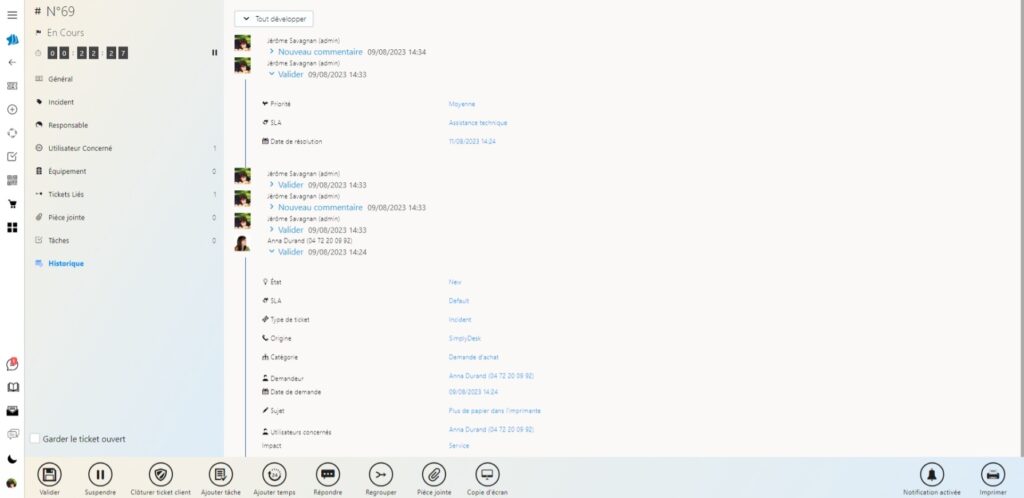 SLA: Historique Complet